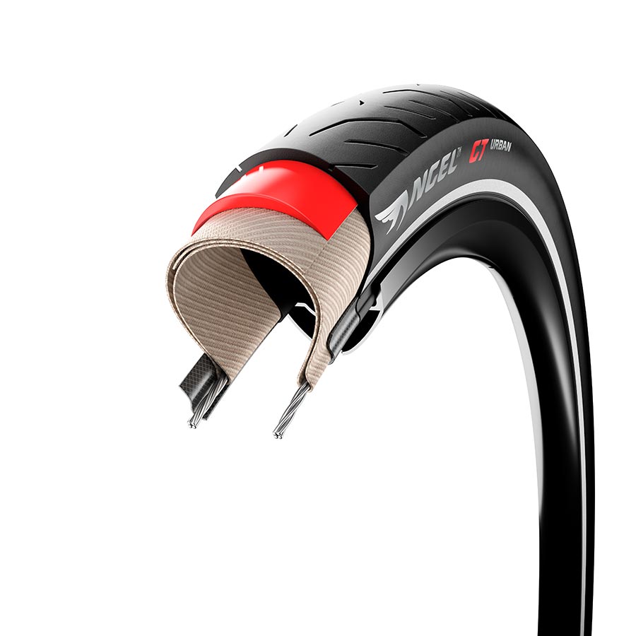 011901-02-700::2::011901-02-700::Pirelli, Angel GT Urban, Pneu pour hybride, 700x42C, Noir