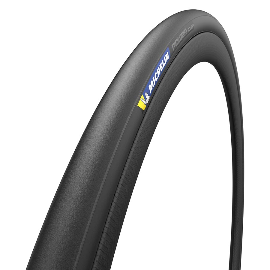 011907-02-700::0::011907-02-700::Michelin, Power Cup, Pneu de route, 700x25C, Pliable, Tringle, X-Race, Aramid Protek, 3x120TPI, Noir
