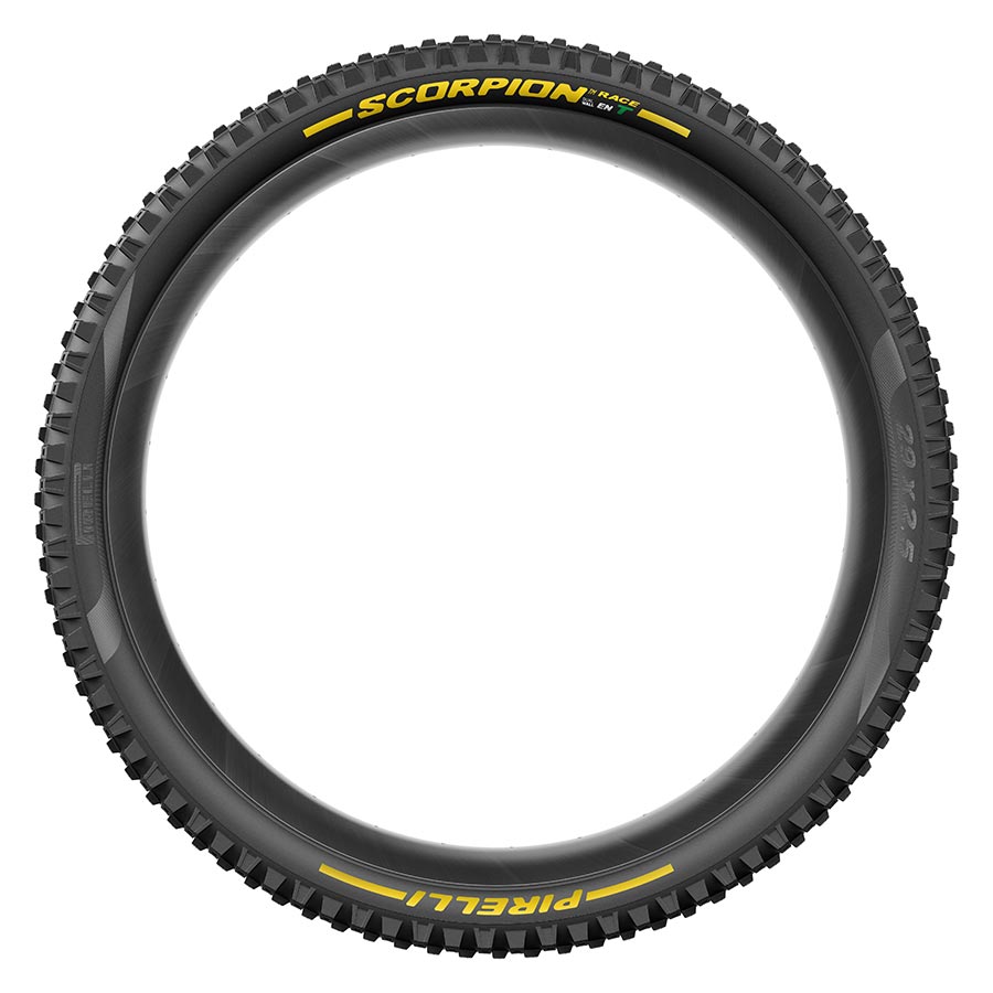 011918-02-29::4::011918-02-29::Pirelli, Scorpion Race Enduro T, Pneu de VTT, 29"x2.50, Pliable, Tubeless Ready, SmartEVO DH, DualWALL, 60TPI, Noir