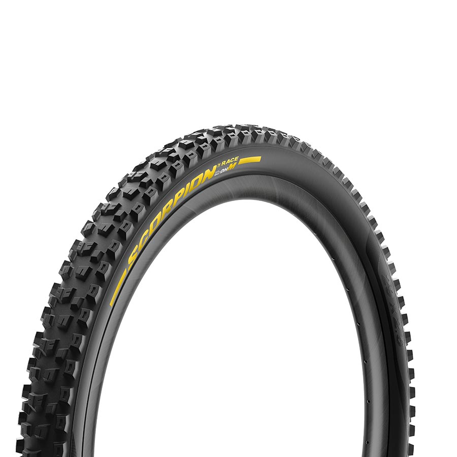 011920-02-29::1::011920-02-29::Pirelli, Scorpion Race DH M, Pneu de VTT, 29"x2.50, Rigide, Tubeless Ready, SmartEVO DH, DualWALL, 60TPI, Noir