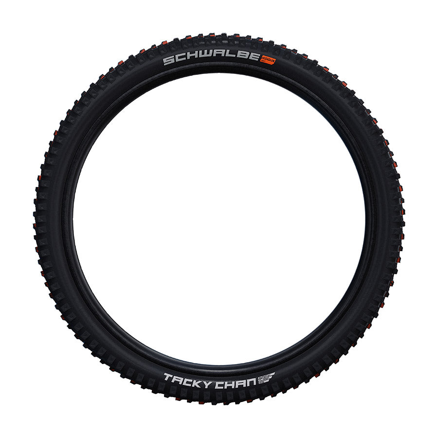 012008-07-700::2::012008-07-700::Schwalbe, Tacky Chan, Pneu de VTT, 29x2.40, Pliable, Tubeless Ready, Addix Soft, Super Gravity, 67TPI, Noir