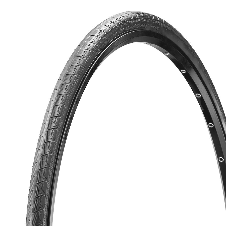 012017-01-700::0::012017-01-700::EVO, Recurve, Pneu de route, 700x28C, Rigide, Tringle, 27TPI, Noir