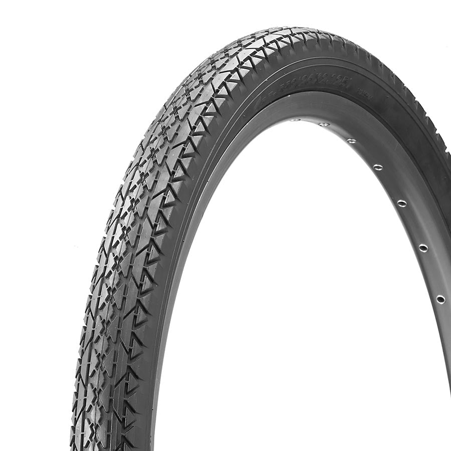 012022-01-24::0::012022-01-24::EVO, Hoxie, Pneu pour hybride, 24''x2.125, Rigide, Tringle, 27TPI, Noir