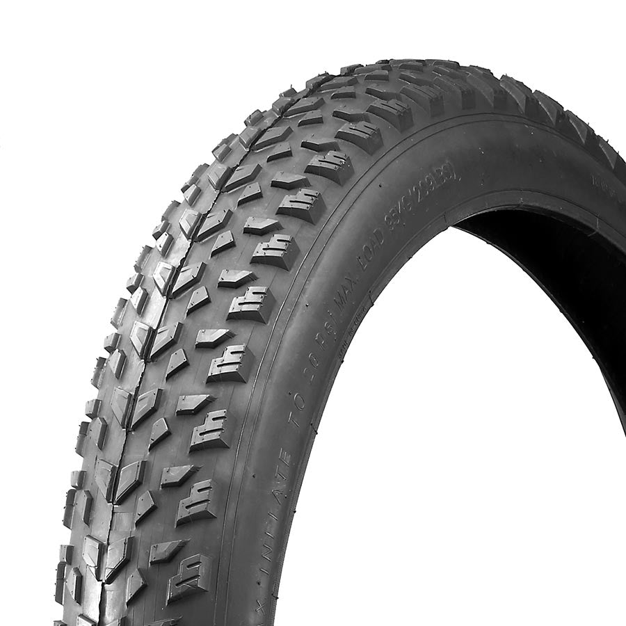 012023-02-26::0::012023-02-26::EVO, Stockton, Pneu surdimensionné, 26"x4.00, Tringle, Rigide, 27TPI, Noir