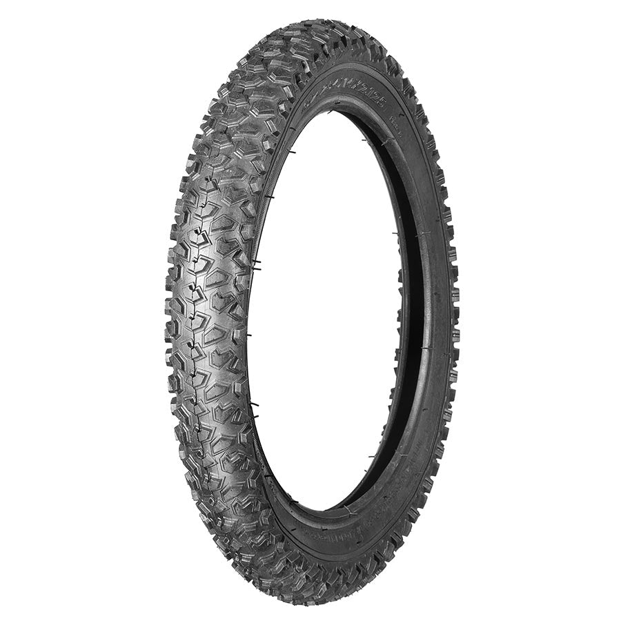 012025-06-18::0::012025-06-18::EVO, Chanute, Pneu de VTT, 18''x2.125, Rigide, Tringle, 27TPI, Noir