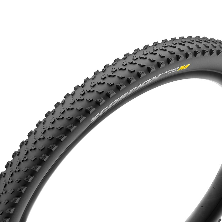 012034-01-29::0::012034-01-29::Pirelli, Scorpion Sport XC M, Pneu de VTT, 29x2.20, Pliable, Tubeless Ready, SmartGRIP, ProWALL, 120TPI, Noir