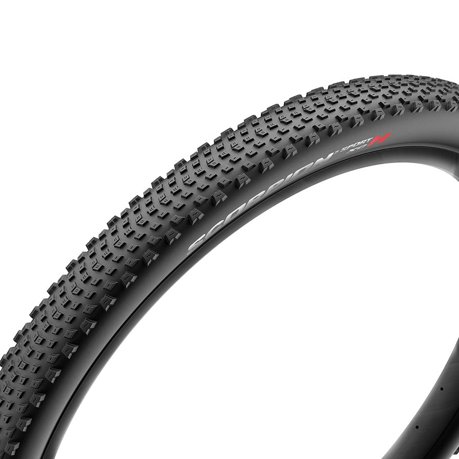 012034-04-29::0::012034-04-29::Pirelli, Scorpion Sport XC H, Pneu de VTT, 29x2.40, Pliable, Tubeless Ready, SmartGRIP, ProWALL, 60TPI, Noir