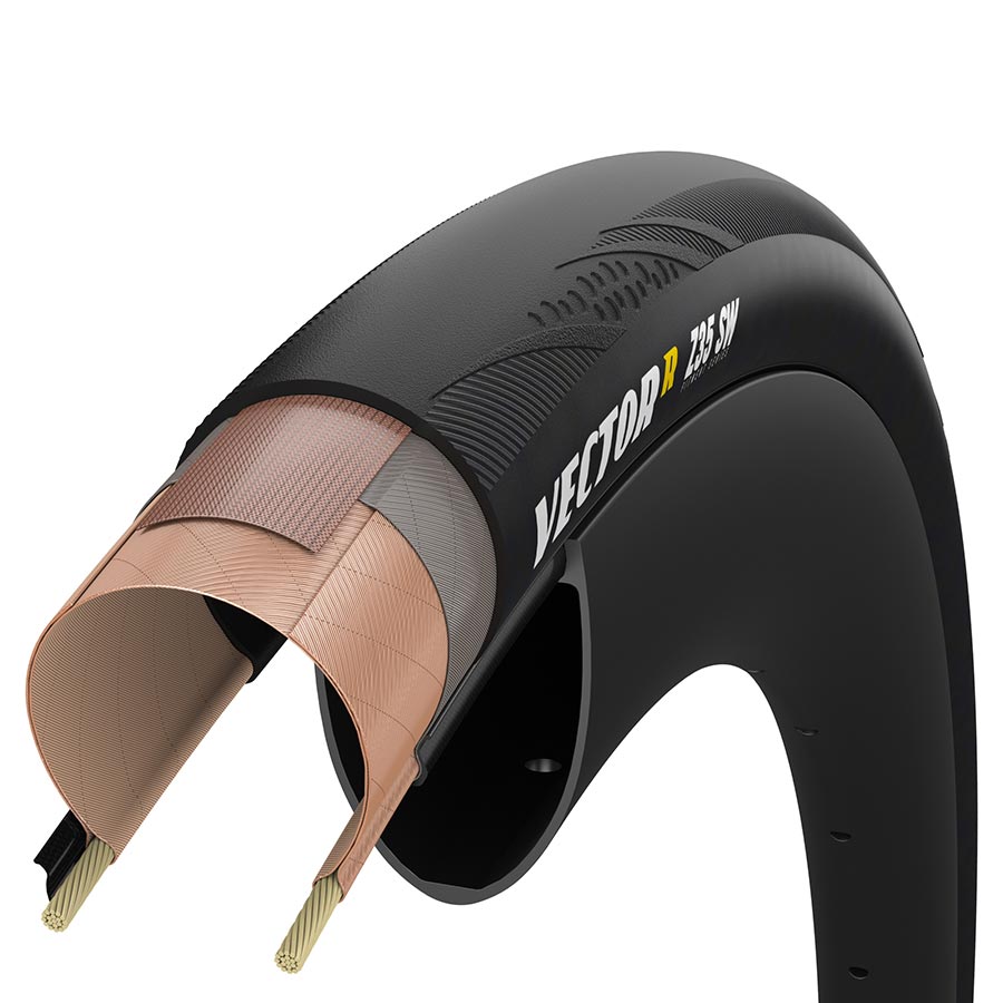 012040-02-700::0::012040-02-700::Zipp, Goodyear VectorR SW, Pneu de route, 700x35C, Pliable, Tubeless Ready, Dynamic:UHP, R:Shield, Noir