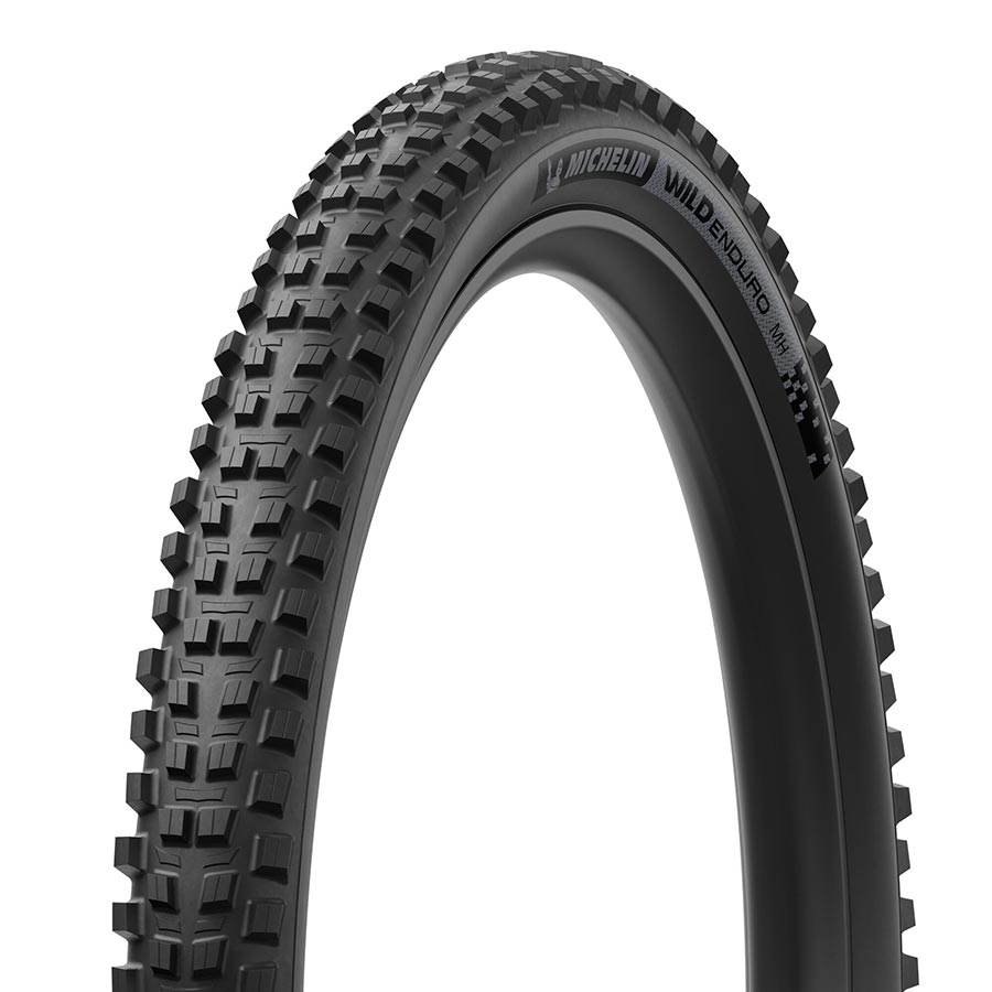 012060-01-29::0::012060-01-29::Michelin, WILD ENDURO MH RACING LINE DK, Pneu de VTT, 29''x2.50, Pliable, Tubeless Ready, MAGI-X, Noir