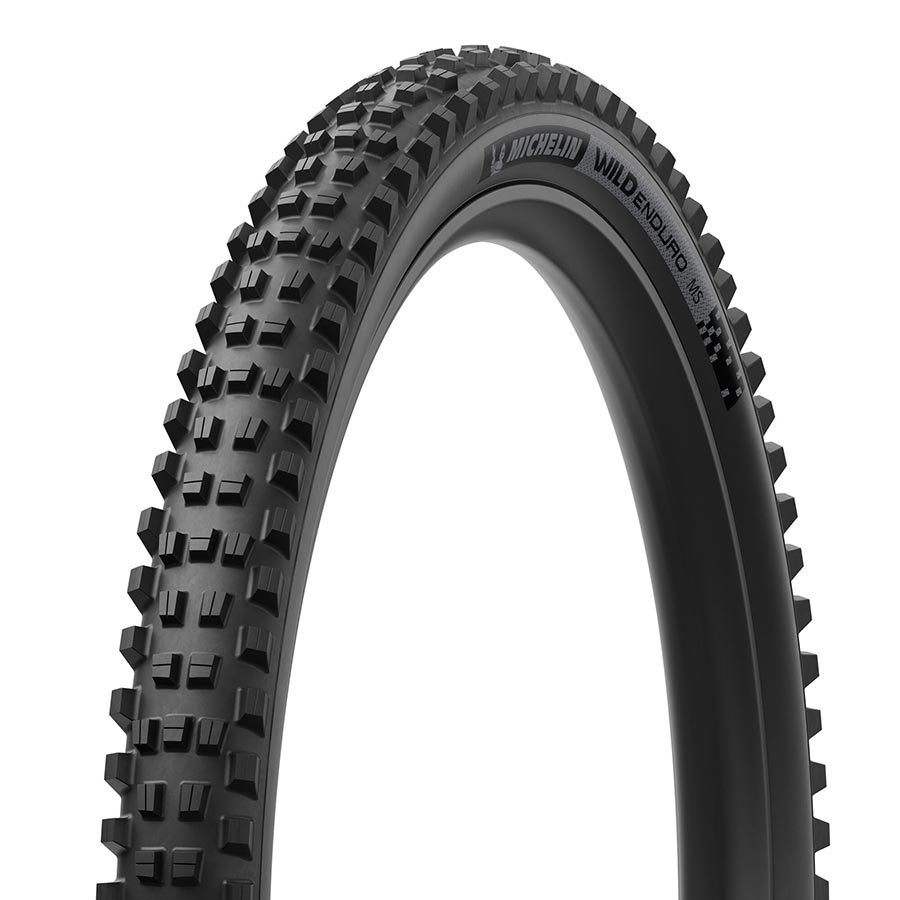 012061-01-29::0::012061-01-29::Michelin, WILD ENDURO MS RACING LINE DK, Pneu de VTT, 29''x2.40, Pliable, Tubeless Ready, MAGI-X, Noir