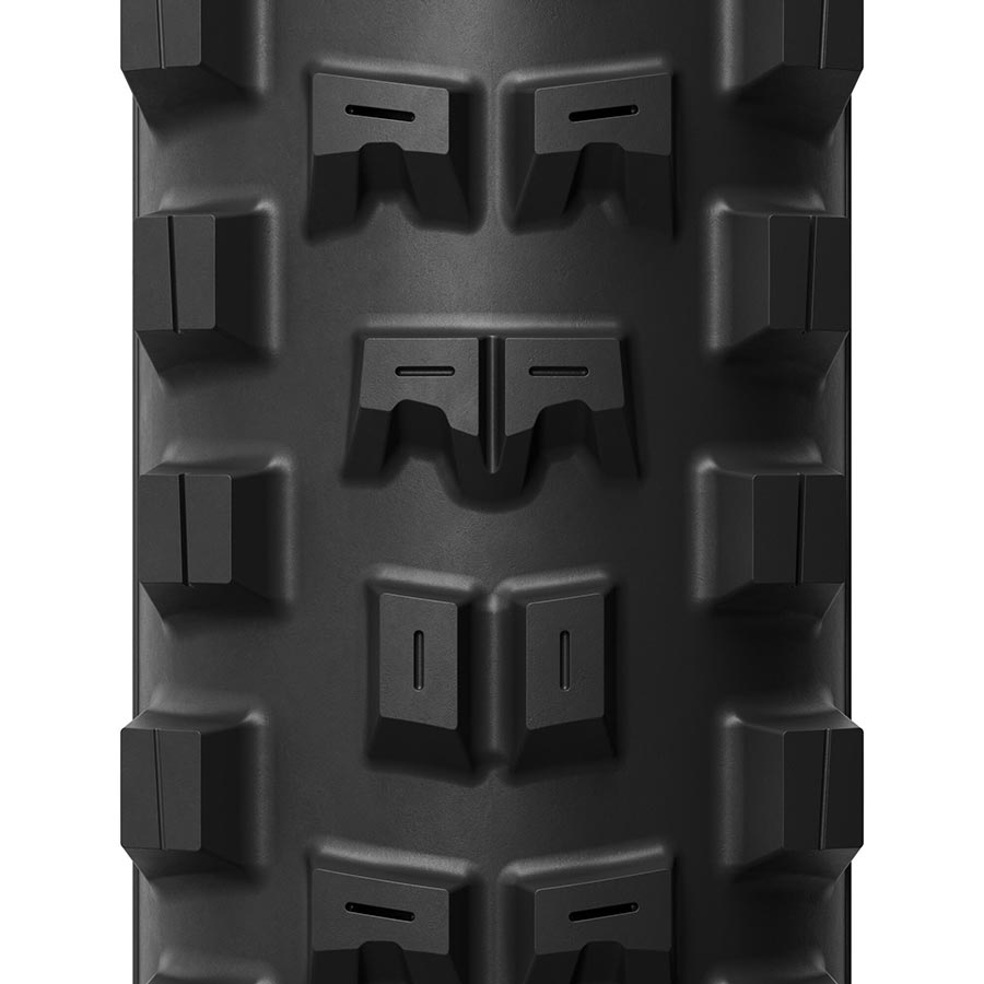 012064-01-275::1::012064-01-275::Michelin, DH16 DARK, Pneu de VTT, 27.5''x2.40, Pliable, Tubeless Ready, MAGI-X, Noir