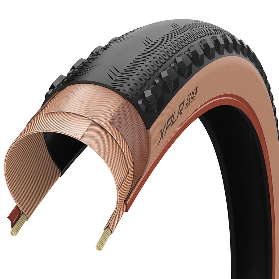 012068-01-700::1::012068-01-700::Zipp, Goodyear XPLR Slick, Pneu Gravel, 700x40C, Pliable, Tubeless Ready, Dynamic:UHP, M:Wall, Noir