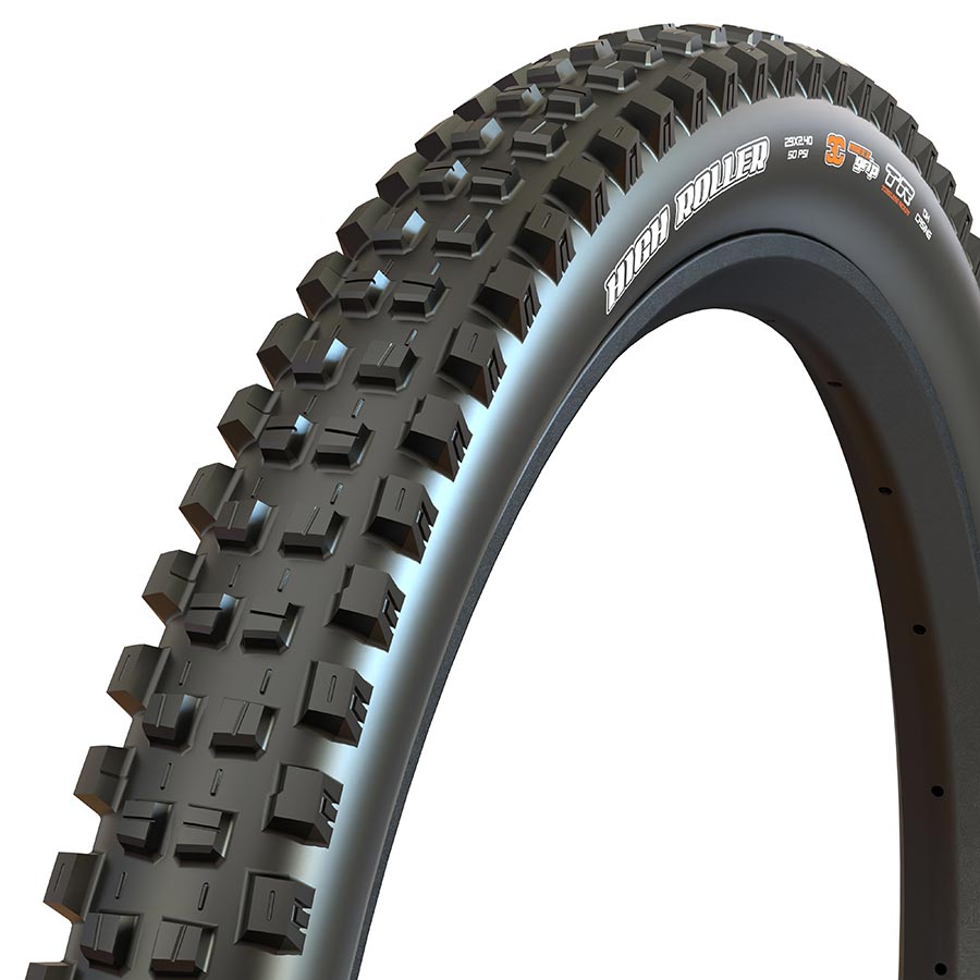 012089-01-29::0::012089-01-29::Maxxis, High Roller III, Pneu de VTT, 29x2.40, Pliable, Tubeless Ready, 3C Maxx Grip, 3CG/DH/TR, 60x2TPI, Noir