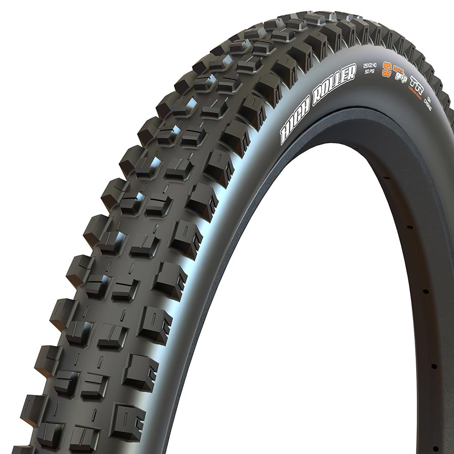 012089-04-29::0::012089-04-29::Maxxis, High Roller III, Pneu de VTT, 29"x2.40, Pliable, Tubeless Ready, 3C Maxx Grip, EXO+, 60TPI, Noir