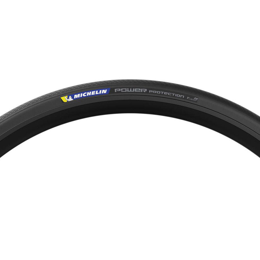 012090-13-700::3::012090-13-700::Michelin, POWER PROTECTION, Pneu de route, 700x35C, Pliable, Tubeless Ready, MAGI-X, 3x120, Noir