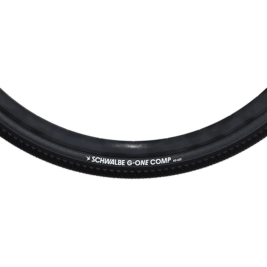 012101-05-700::2::012101-05-700::Schwalbe, G-One Comp, Pneu Gravel, 700x40C, Rigide, GreenCompound, K-Guard, Noir