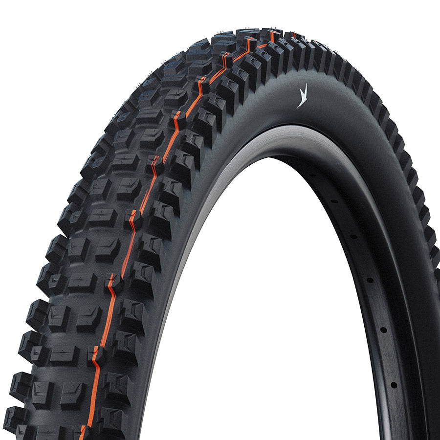 012108-06-275::0::012108-06-275::Schwalbe, Albert Trail Pro, Pneu de VTT, 27.5''x2.50, Pliable, Tringle, Soft, Radiale, 67TPI, Noir