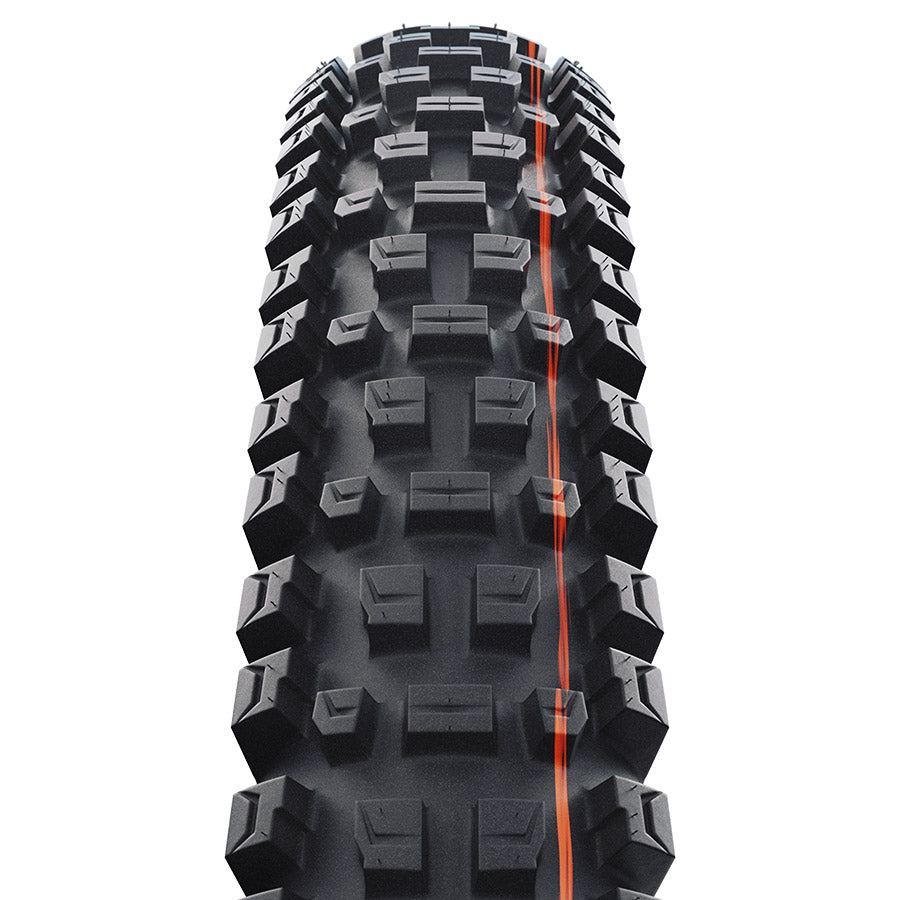 012108-06-275::1::012108-06-275::Schwalbe, Albert Trail Pro, Pneu de VTT, 27.5''x2.50, Pliable, Tringle, Soft, Radiale, 67TPI, Noir