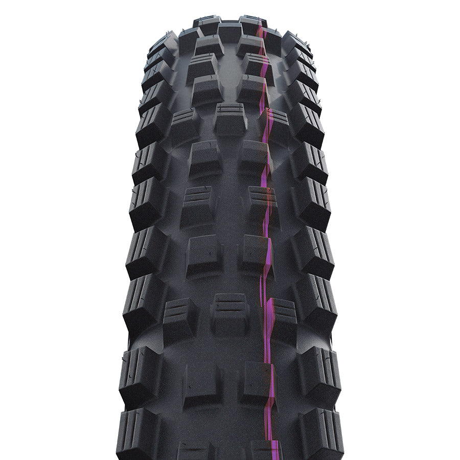 012127-02-29::1::012127-02-29::Schwalbe, Magic Mary Trail Pro, Pneu de VTT, 29''x2.50, Pliable, Tubeless Ready, Addix Ultra Soft, Trail Pro - Radial, 67TPI, Noir