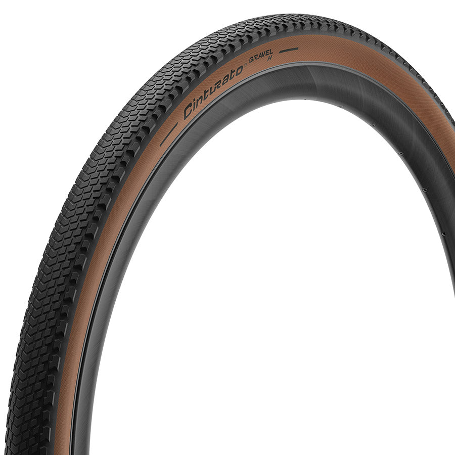 012157-04-700::1::012157-04-700::Pirelli, Cinturato Gravel H HP-Line, Pneu Gravel, 700x40C, Pliable, Tubeless Ready, SmartEVO GR, ProWALL Gravel, 120TPI, Flanc Beige