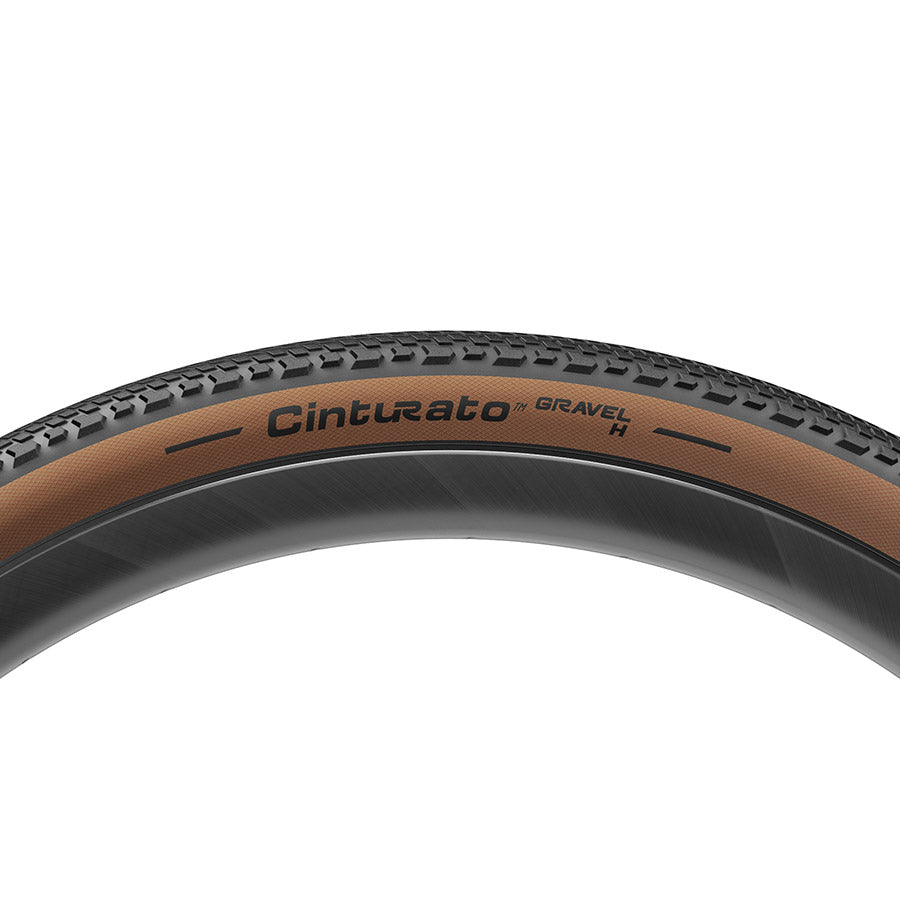 012157-04-700::3::012157-04-700::Pirelli, Cinturato Gravel H HP-Line, Pneu Gravel, 700x40C, Pliable, Tubeless Ready, SmartEVO GR, ProWALL Gravel, 120TPI, Flanc Beige