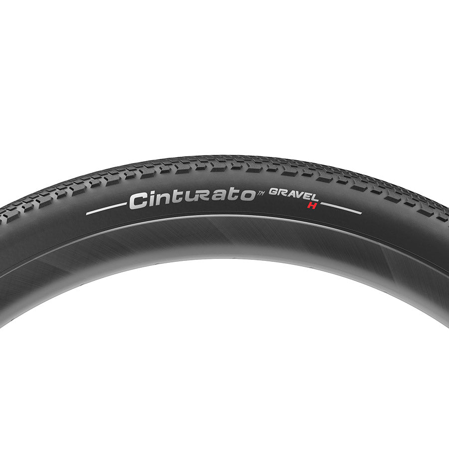 012161-02-700::3::012161-02-700::Pirelli, Cinturato Gravel H P-Line, Pneu Gravel, 700x40C, Pliable, Tubeless Ready, SpeedGrip, TechWALL, 60TPI, Noir