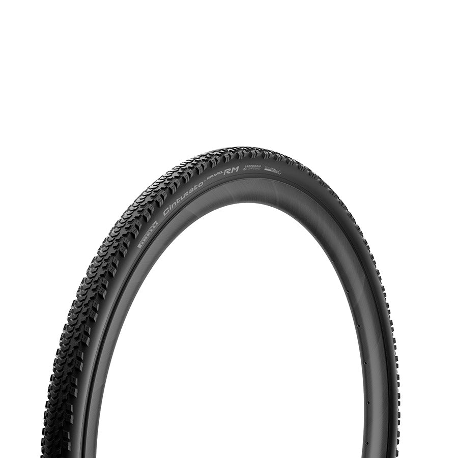 012164-01-700::0::012164-01-700::Pirelli, Cinturato Gravel RM P-Line, Pneu Gravel, 700x35C, Pliable, Tubeless Ready, SpeedGrip, TechWALL, 60TPI, Noir