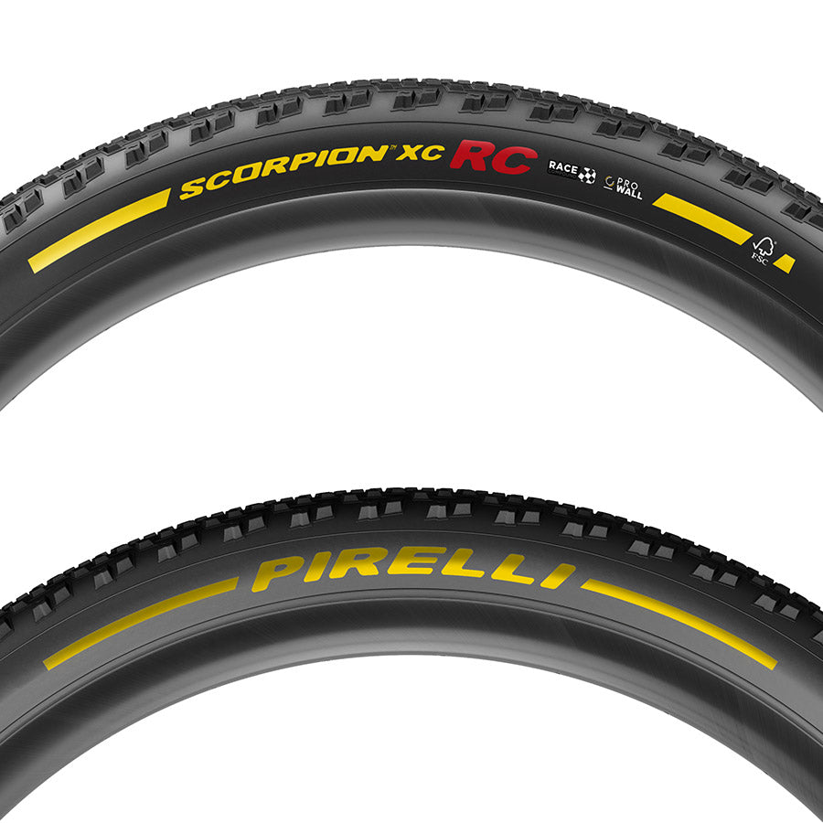 012166-02-29::2::012166-02-29::Pirelli, Scorpion Race XC RC, Pneu de VTT, 29x2.4, Pliable, Tubeless Ready, Race XC Compound, ProWALL, 120TPI, Noir