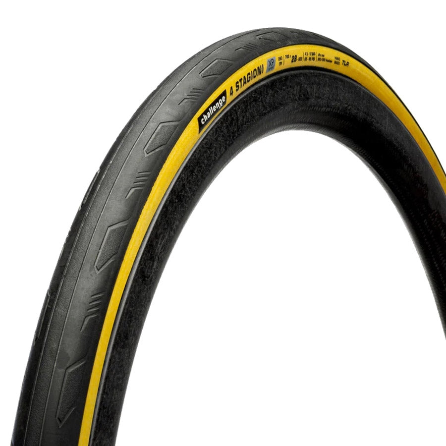 012169-01-700::0::012169-01-700::Challenge, 4 Stagioni TLR, Pneu de route, 700x28, Pliable, Tubeless Ready, SMARTHYDRO, Corazza Silver + Coraza Gold, XP, 260TPI, Flanc Beige, 00240