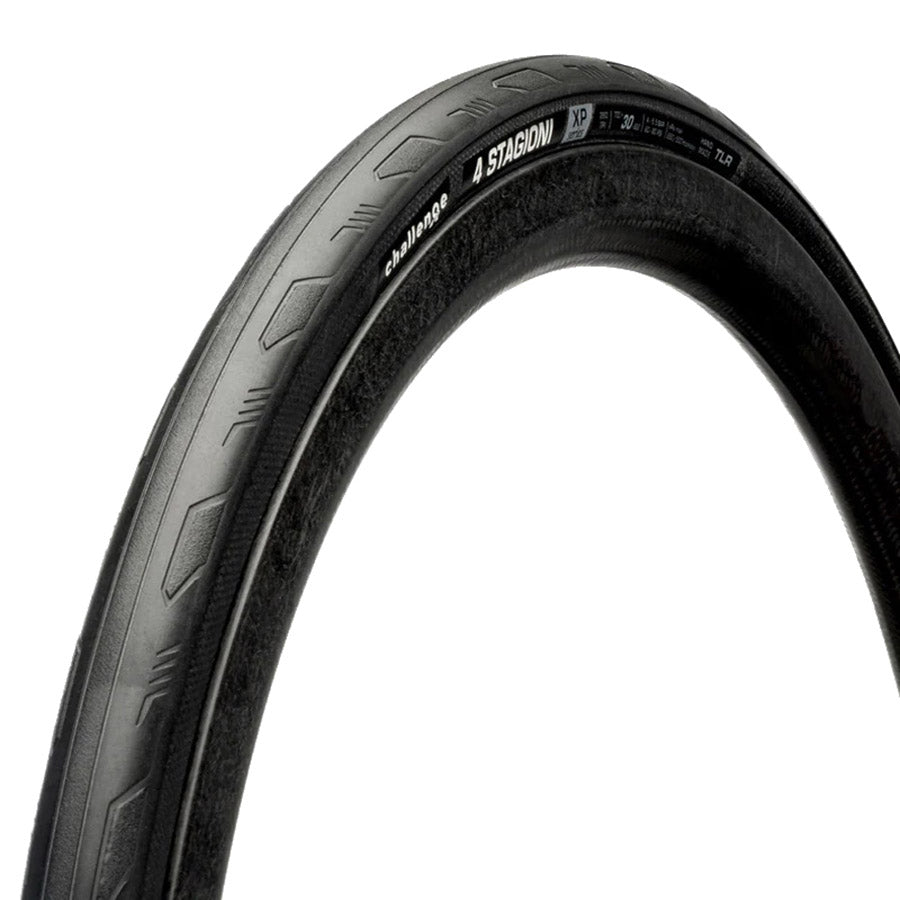 012169-04-700::0::012169-04-700::Challenge, 4 Stagioni TLR, Pneu de route, 700x30, Pliable, Tubeless Ready, SMARTHYDRO, Corazza Silver + Coraza Gold, XP, 260TPI, Noir, 00243