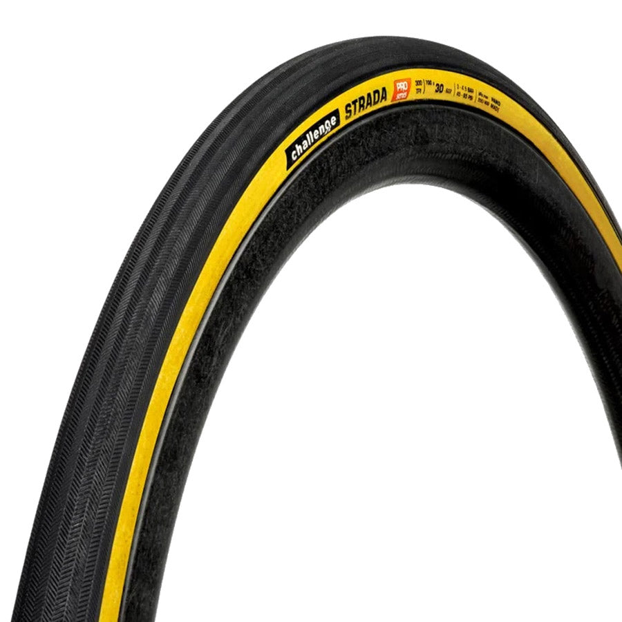 012170-03-700::0::012170-03-700::Challenge, Strada Pro TLR, Pneu de route, 700x30, Pliable, Tubeless Ready, SmartPrime, PPS Ganzo, 300TPI, Flanc Beige, 00457
