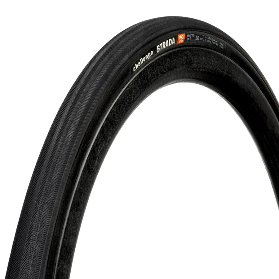 012170-04-700::0::012170-04-700::Challenge, Strada Pro TLR, Pneu de route, 700x30, Pliable, Tubeless Ready, SmartPrime, PPS Ganzo, 300TPI, Noir, 00458