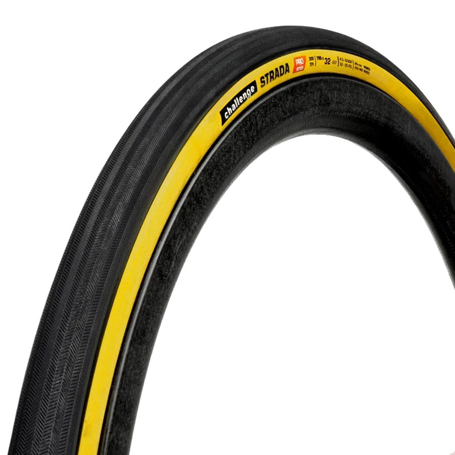 012170-05-700::0::012170-05-700::Challenge, Strada Pro TLR, Pneu de route, 700x32, Pliable, Tubeless Ready, SmartPrime, PPS Ganzo, 300TPI, Flanc Beige, 00461