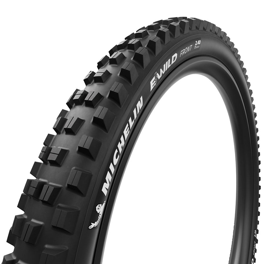 012175-02-29::1::012175-02-29::Michelin, E-WILD PERFORMANCE LINE Front, Pneu de VTT, 29x2.40, Pliable, Tubeless Ready, MAGI-X, GUM-X, 2x33, Noir