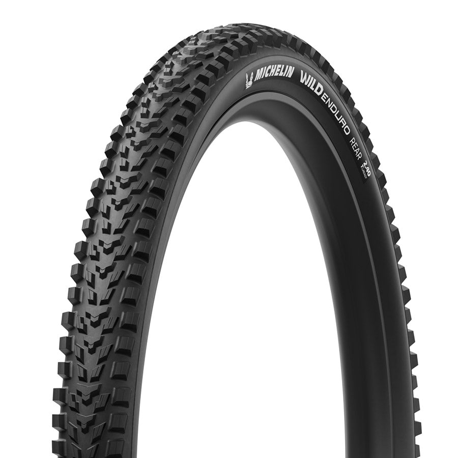 012179-01-29::0::012179-01-29::Michelin, WILD ENDURO REAR PERF. LINE, Pneu de VTT, 29x2.40, Pliable, Tubeless Ready, MAGI-X, GUM-X, 2x33, Noir