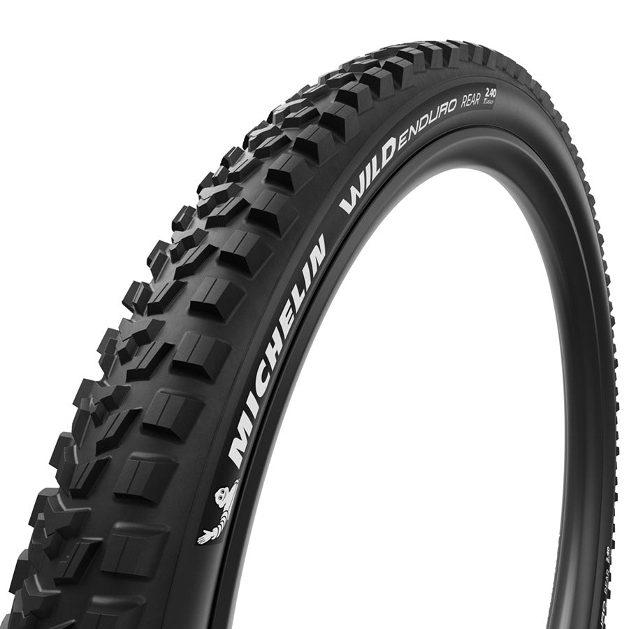 012179-01-29::1::012179-01-29::Michelin, WILD ENDURO REAR PERF. LINE, Pneu de VTT, 29x2.40, Pliable, Tubeless Ready, MAGI-X, GUM-X, 2x33, Noir