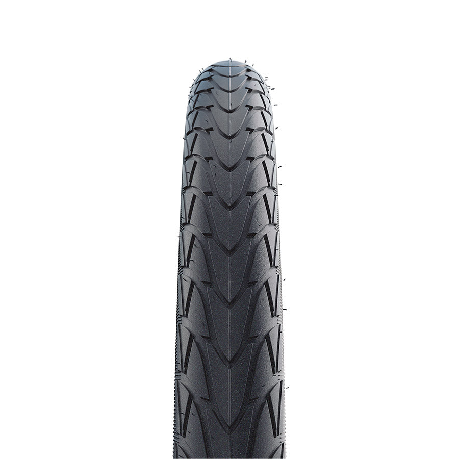 012181-01-20::1::012181-01-20::Schwalbe, Marathon Racer, Pneu pour hybride, 20''x1.50, Rigide, Tringle, Addix Green, RaceGuard, Reflex, 67TPI, Noir