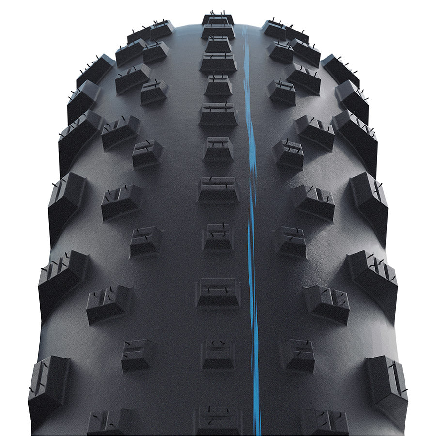 012184-01-26::1::012184-01-26::Schwalbe, Jumbo Jim Performance, Pneu surdimensionné, 26"x4.00, Tringle, Pliable, Addix, 67TPI, Noir