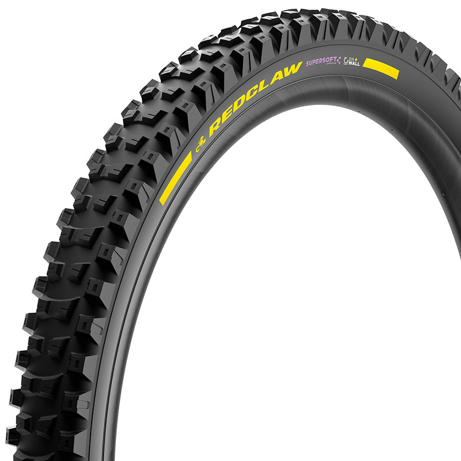 012206-01-29::0::012206-01-29::Pirelli, Scorpion RED CLAW, Pneu de VTT, 29"x2.40, Pliable, Tubeless Ready, Supersoft, DHWALL+, 2x60TPI, Noir