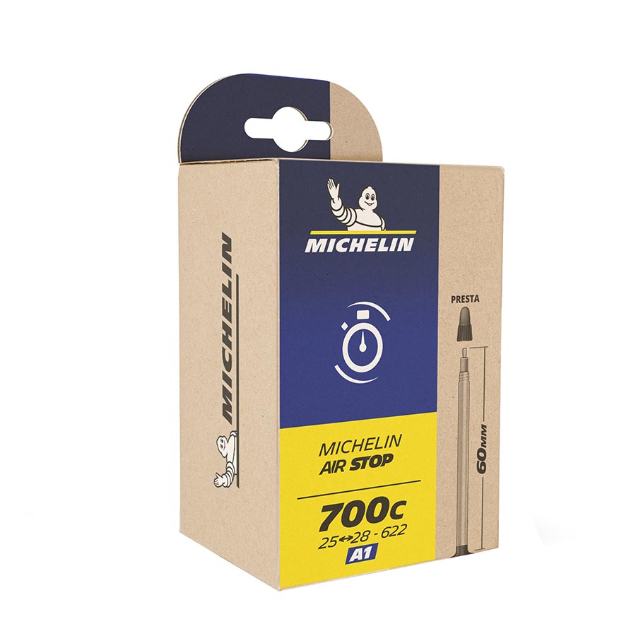 020004-18::0::020004-18::Michelin, Airstop, Chambre à air, Presta, Longueur: 48mm, 29'', 2.40-3.00