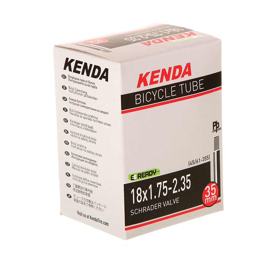 020184-05::0::020184-05::Kenda, Schrader, Chambre à air, Schrader, Longueur: 35mm, 18'', 1.75-2.35