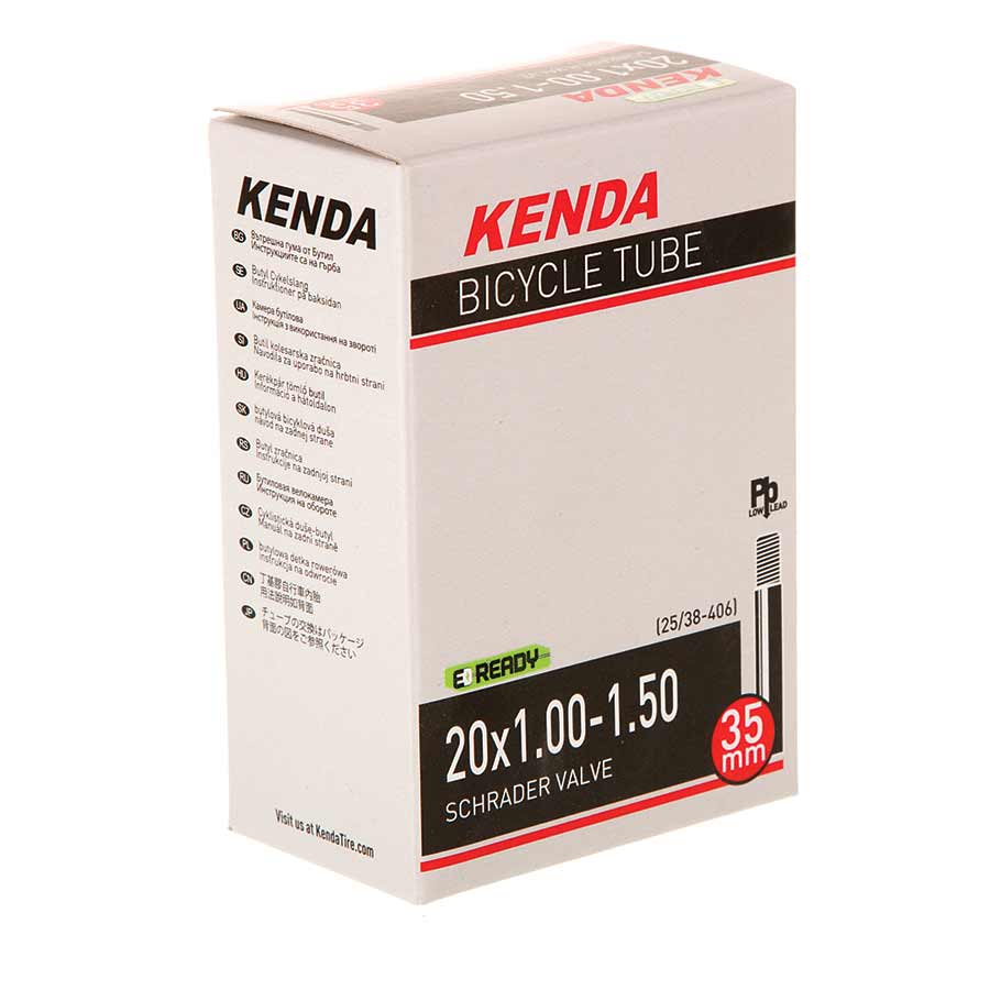 020184-06::0::020184-06::Kenda, Schrader, Chambre à air, Schrader, Longueur: 35mm, 20'', 1.00-1.50