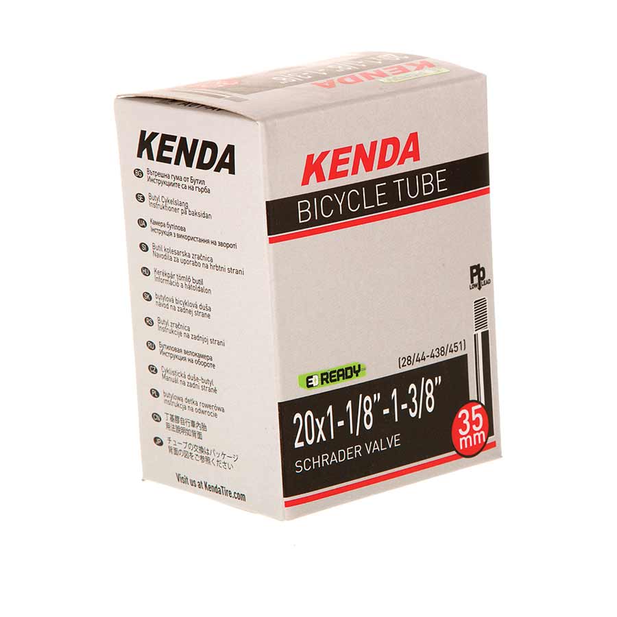 020184-07::0::020184-07::Kenda, Schrader, Chambre à air, Schrader, Longueur: 35mm, 20'', 1-1/8x1-3/8
