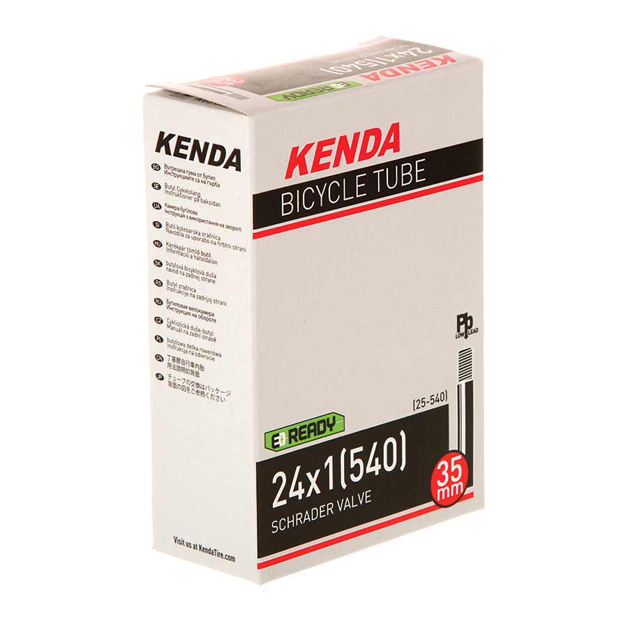 020184-10::0::020184-10::Kenda, Schrader, Chambre à air, Schrader, Longueur: 35mm, 24'', 1.00