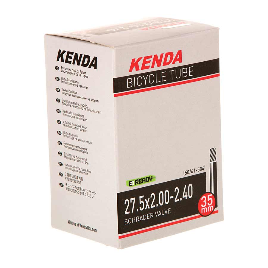020184-20::0::020184-20::Kenda, Schrader, Chambre à air, Schrader, Longueur: 35mm, 27.5'', 2.00-2.40