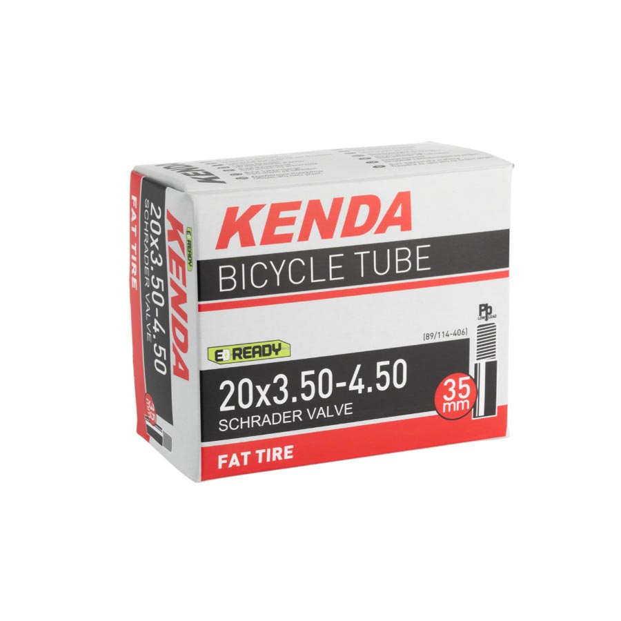 020184-30::0::020184-30::Kenda, Schrader, Chambre à air, Schrader, Longueur: 35mm, 20'', 3.50-4.50