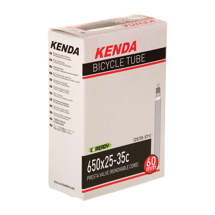 020185-06::0::020185-06::Kenda, Presta, Chambre à air, Presta, Longueur: 48mm, 26'', 1.75-2.35