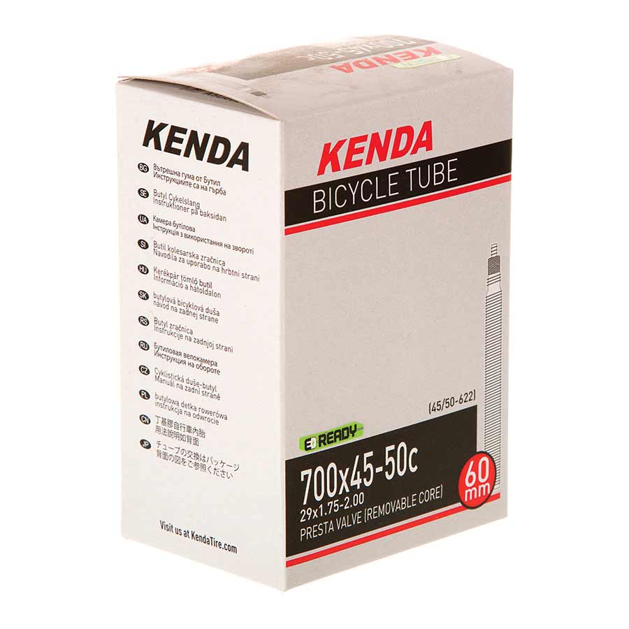 020185-11::0::020185-11::Kenda, Presta, Chambre à air, Presta, Longueur: 48mm, 700C, 30-43C