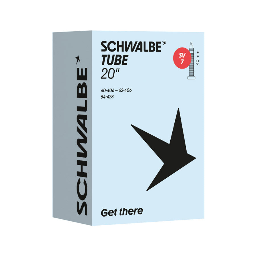 020263-10::0::020263-10::Schwalbe, Presta, Chambre à air, Presta, Longueur: 40mm, 20'', 1.60-2.40