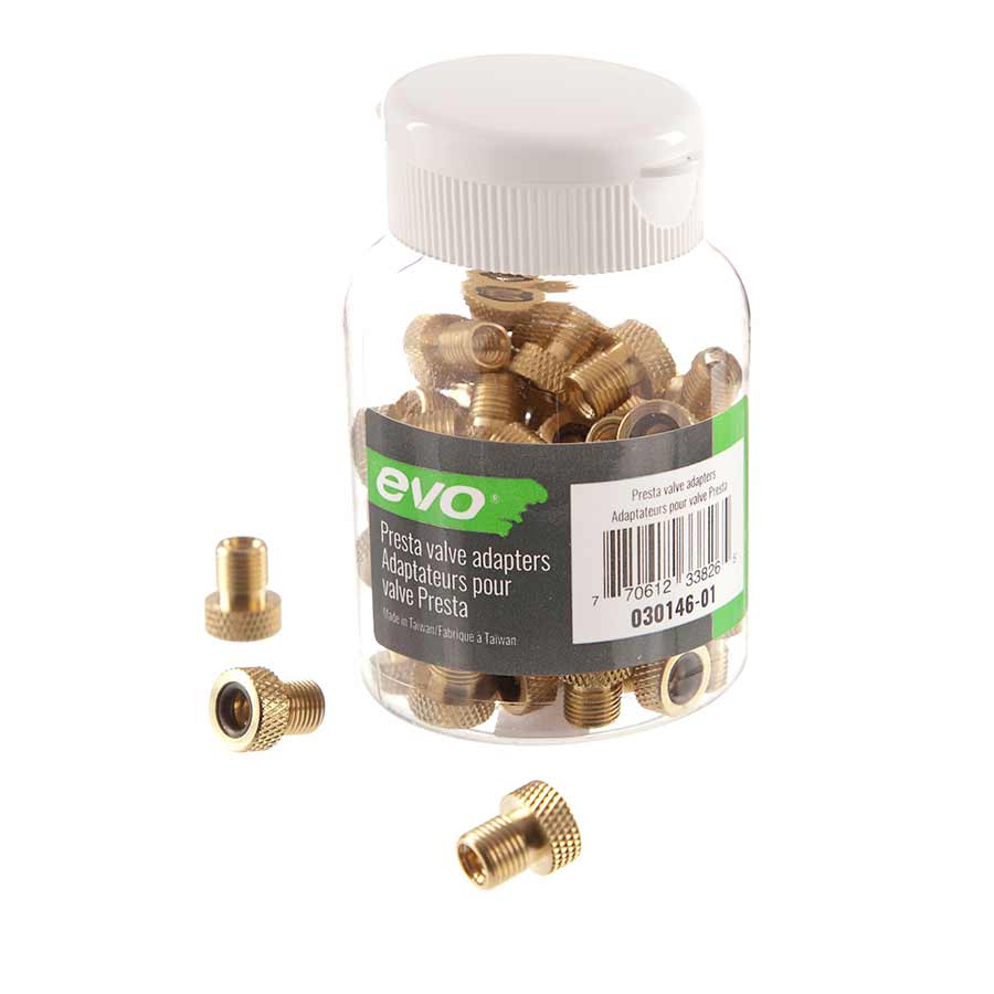 030146-01::0::030146-01::EVO, Adaptateurs de valve Presta, Bouteille de 50